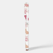 Cat Lovers Patternmonogramm Case-Mate iPhone Hülle (Rückseite / Links)