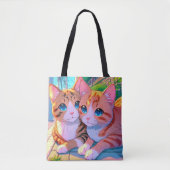 Cat Lovers Tasche (Vorderseite)