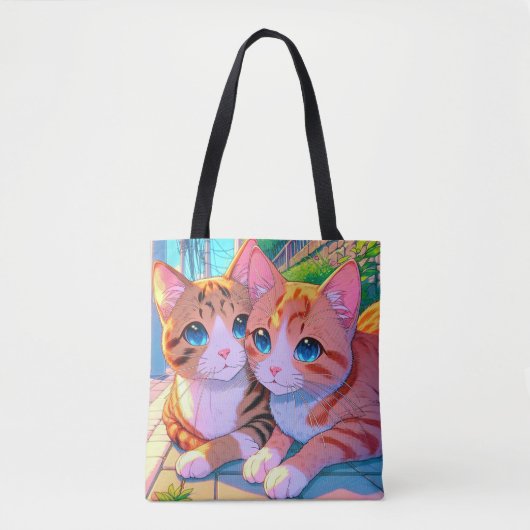 Cat Lovers Tasche (Vorderseite)