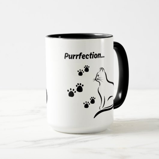 Cat Lovers Tasse (VorderseiteRechts)