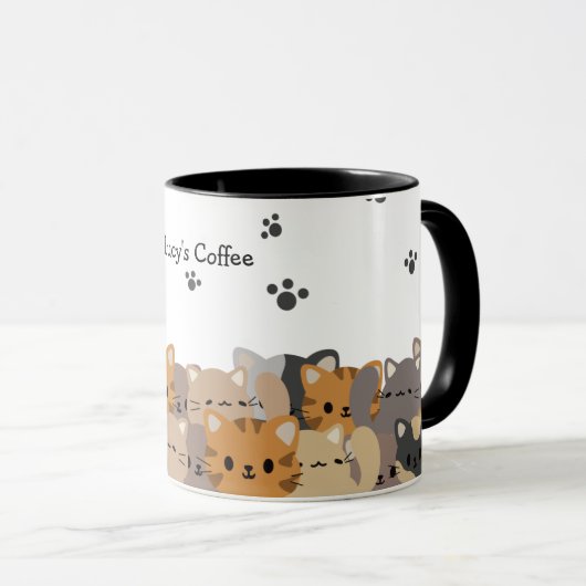 Cat Lovers Tasse (VorderseiteRechts)