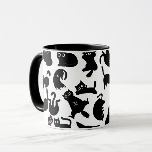 Cat Lovers Tasse (Vorderseite Links)