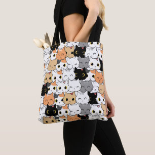 Cat Lovers Tote Bag Tasche
