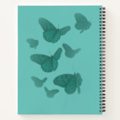 Cat Lover's Tourette's Syndrome Notebook Notizblock (Rückseite)