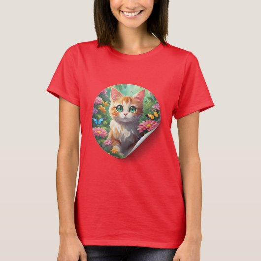Cat Lovers Tshirt (Vorderseite)