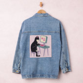 Cat lovers Tuxedo cat Jeansjacke (Hangar)