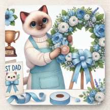 Cat Lovers Vatertag Wünsche für Katzen-Vater