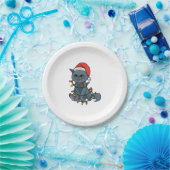 Cat Lovers Weihnachtsgeschenk Kitten Weihnachten W Pappteller (Party)