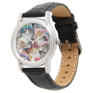 Cat Lovers Wrist Watch Armbanduhr