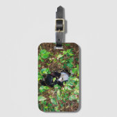 Cat Luggage Tag Gepäckanhänger (Vorderseite Vertikal)