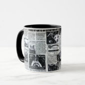 Cat Magazine Tasse (Vorderseite Links)