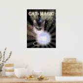Cat Magic Poster (Küche)