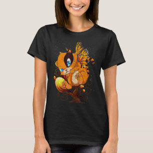 Cat Magical Butterfly Insect Katzenbesitzer Hauska T-Shirt