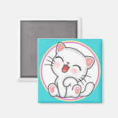 Cat Magnet (Vorderseite/Rückseite)