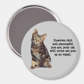 Cat Magnet (Vorderseite/Rückseite)