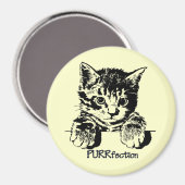 Cat Magnet Purrfection (Vorderseite/Rückseite)