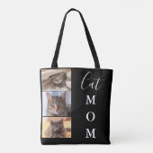 Cat Mama 3 Foto Tasche (Rückseite)
