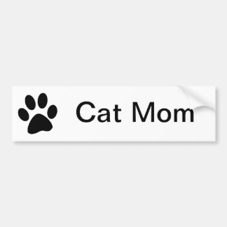 Cat Mama Autoaufkleber