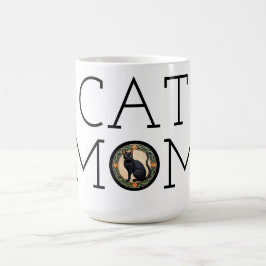 Cat Mama Black Cat Kaffee Tasse