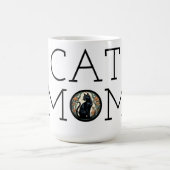 Cat Mama Black Cat Kaffee Tasse (Mittel)
