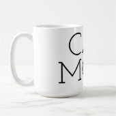 Cat Mama Black Cat Kaffee Tasse (Links)