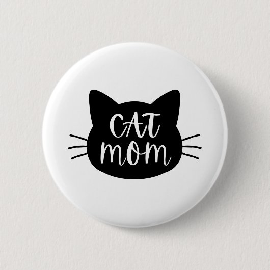 Cat-Mama Button (Vorderseite)
