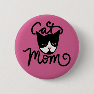Cat-Mama Button