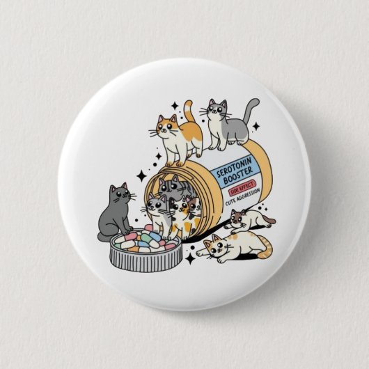 Cat-Mama Button (Vorderseite)