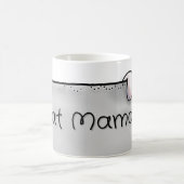 Cat Mama Cat Chomping Kaffeetasse (Mittel)