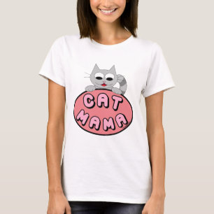 CAT MAMA Cat Lover Niedlich T-Shirt