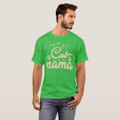 Cat Mama Cat Mama Funny Cat Paw T-Shirt (Vorne ganz)