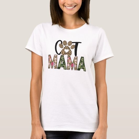 Cat Mama Cat Mama Shirt (Vorderseite)