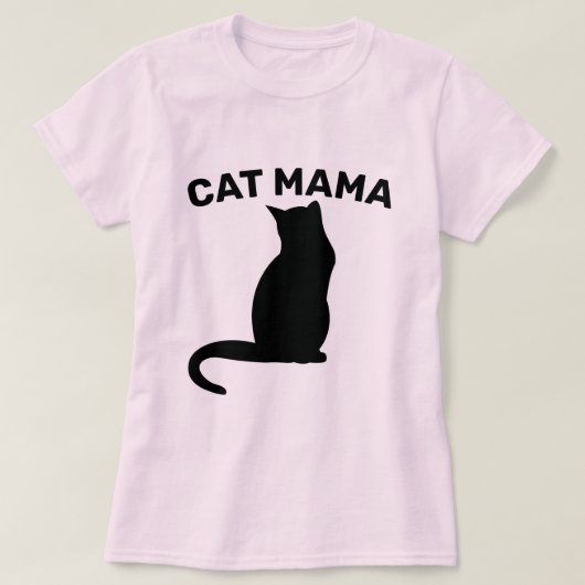 CAT-MAMA (CAT MAMA)-T - Shirt (Design vorne)