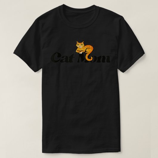 Cat Mama Caturday Designs Fun Orange Tabby Tank To (Design vorne)