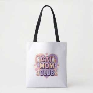 Cat Mama Club - Trendy Shoully Tote Bag Tasche
