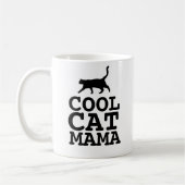 CAT MAMA cool Katzenmama Kaffeetasse (Links)