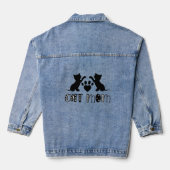 Cat Mama Denim Jacket Jeansjacke (Rückseite)