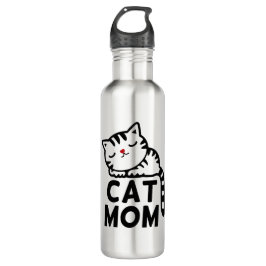 Cat-Mama Edelstahlflasche