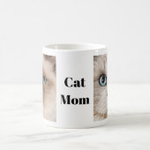 Cat Mama Foto Kaffeetasse (Mittel)