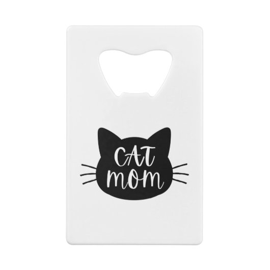Cat-Mama Geldbeutel Flaschenöffner (Rückseite)