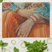 Cat-Mama Geschirrtuch (Gefaltet)