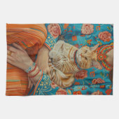 Cat-Mama Geschirrtuch (Horizontal)