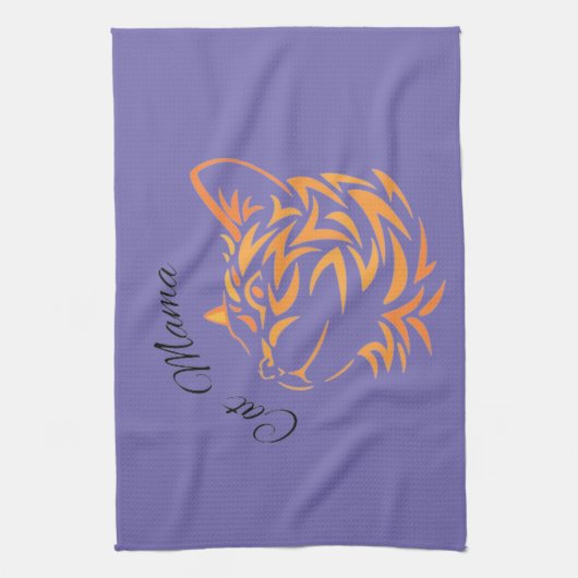 Cat Mama Geschirrtuch (Vertikal)