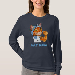 Cat Mama Glückliches Muttertagsgeschenk T-Shirt