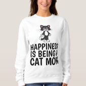 CAT-MAMA-GLÜCKLICHKEITST - Shirt (Vorderseite)