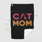 Cat-Mama Golfhandtuch (Insitu)