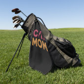 Cat-Mama Golfhandtuch (Gras)