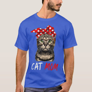 Cat Mama Happy Mütter Day T-Shirt