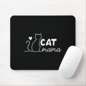Cat Mama I Liebe Cat Cat Cat Mama Great Cli Ideal Mousepad (Mit Mouse)