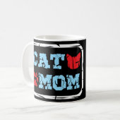 Cat-Mama Kaffeetasse (Vorderseite Links)